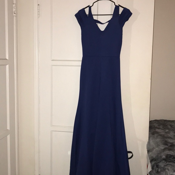Long blue dress - Picture 3 of 3